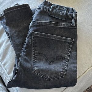 Levi's Dark Gray Women's Jeans